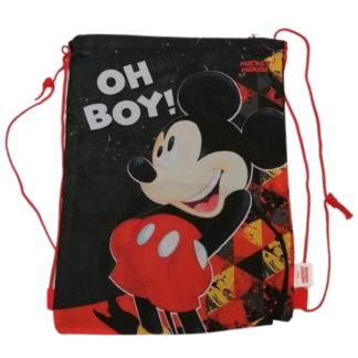 Dětský sáček na přezůvky Mickey 30×39