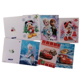 Jmenovky na dárky vánoční Disney