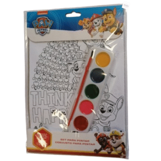 Omalovánky s vod. barvami Tlapková patrola