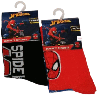 Chlapecké ponožky Spiderman tmavé