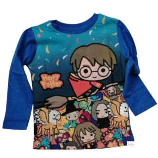 Chlapecké tričko dl.rukáv Harry Potter sv.modré