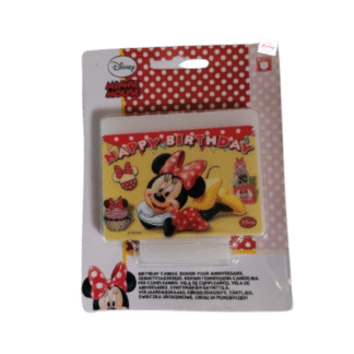 Dortová svíčka Minnie 9x7