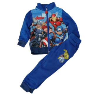 Chlapecká tepláková souprava Avengers modrá