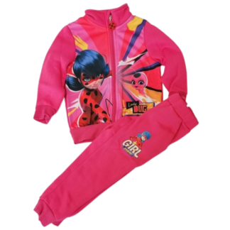 Dívčí tepláková souprava Kouzelná Beruška růž.