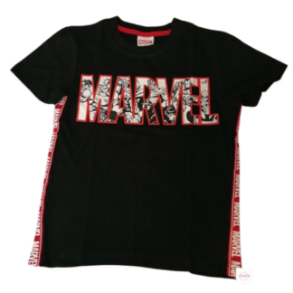 Dětské tričko dorost Marvel černé