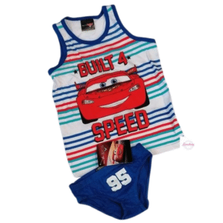 Chlapecký set spodního prádla Cars modrý