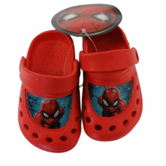 Chlapecké crocs/sandály Spiderman červené