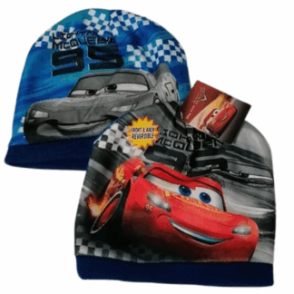 Dětská zimní čepice Cars modrá