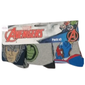 Dětské ponožky Avengers 3pack