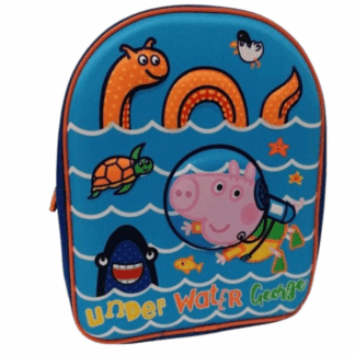 Dětský 3D batoh Peppa Pig George 30x25x9