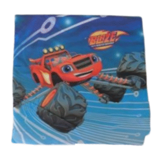 Povlak na polštářek Plamínek modrý