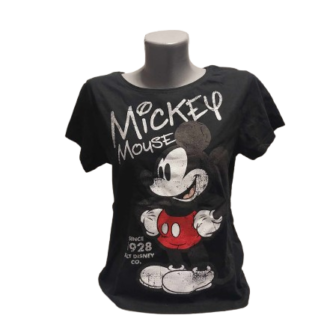 Dámské tričko Mickey Mouse černé