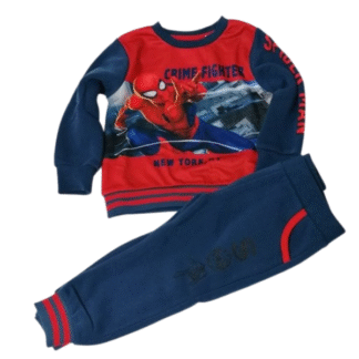 Chlapecká tepláková souprava Spiderman 2 modrá
