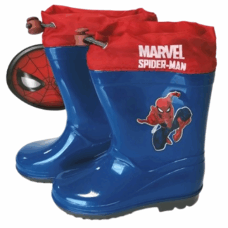 Chlapecké gumáky/holínky Spiderman modré