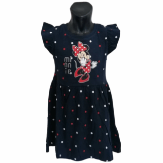 Dívčí šaty Minnie t.modré
