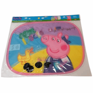 Dětská clona do auta Peppa Pig 2ks