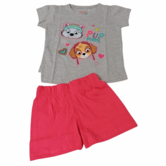 Dívčí letní set/pyžamo Tlapková patrola PUP š.