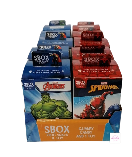 SBox Spiderman a Avengers