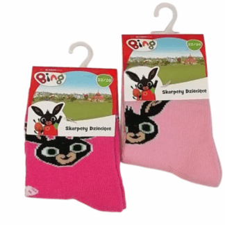Dívčí ponožky Bing růžové