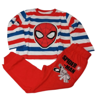 Chlapecké pyžamo Spiderman červené