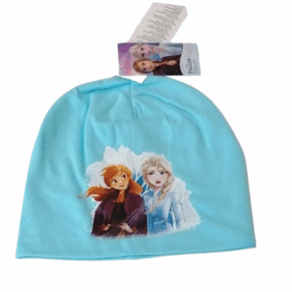 Dívčí čepice jaro/podzim Frozen tyrkys