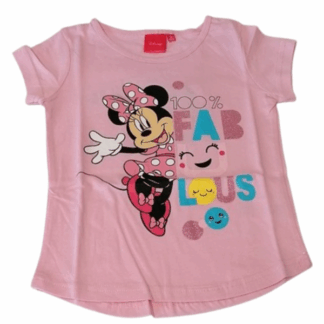 Dívčí tričko Minnie Fab Lous růžové