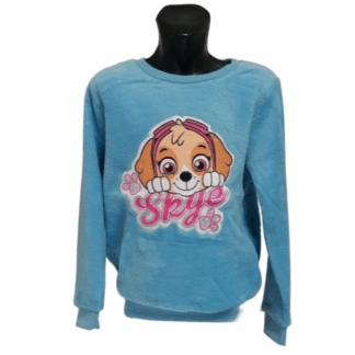 Dívčí mikina Tlapková patrola coral fleece
