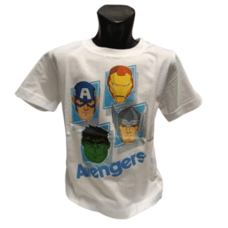 Chlapecké tričko Avengers 4 bílé