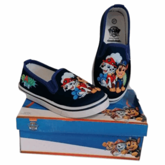 Chlapecké polobotky Tlapková patrola II modré