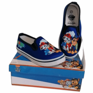 Chlapecké polobotky Tlapková patrola modré