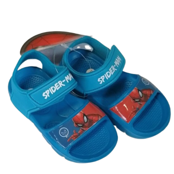 Chlapecké sandálky Spiderman modré