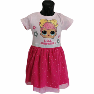 Dívčí šaty s tylovou sukní LOL