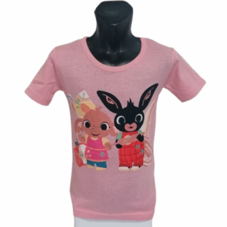 Dívčí tričko Bing a Sula tm.růžové