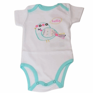 Dívčí kojenecké body Ptáček