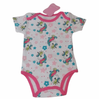 Dívčí kojenecké body Jednorožec