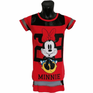 Dívčí šaty Minnie 28 červené