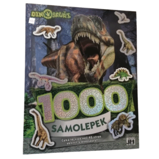 1000 samolepek s aktivitami Dinosauři
