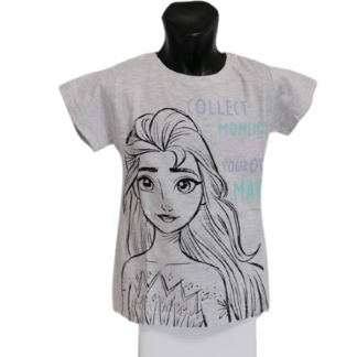 Dívčí tričko Frozen šedé
