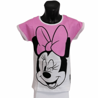 Dívčí tričko Minnie sv. růžové