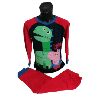 Chlapecké pyžamo Peppa Pig červené