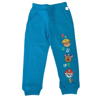 Chlapecké tepláky Tlapková patrola tyrkysové