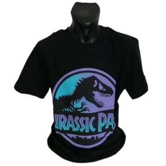 Chlapecké tričko Jurassic park černé