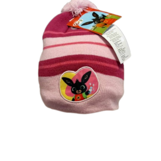 Dívčí zimní čepice Bing sv.růžová