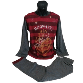 Dětské pyžamo dlouhé Harry Potter šedé