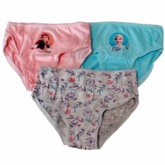 Dívčí kalhotky Frozen Anna a Elza 3pack