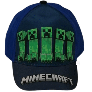 Dětská kšiltovka Minecraft modrá
