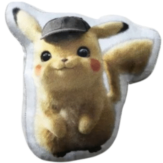 Dětský 3D tvarovaný polštářek Pokémon Pikachu