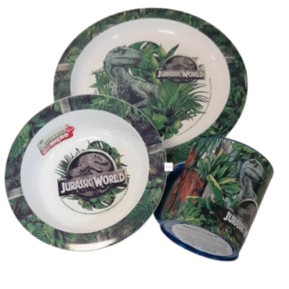 Plastová jídelní sada Jurassic World