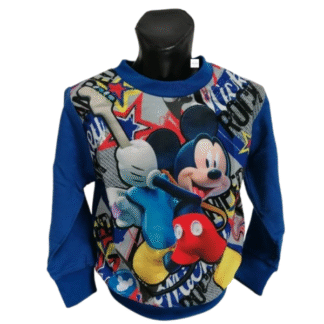 Chlapecká mikina Mickey modrá