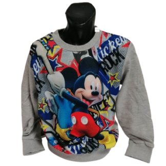 Chlapecká mikina Mickey šedá